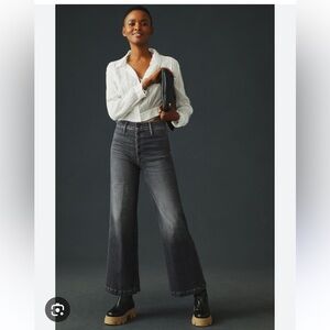 MOTHER The Pixie Sailor Ankle Jeans in The Night Is Watching